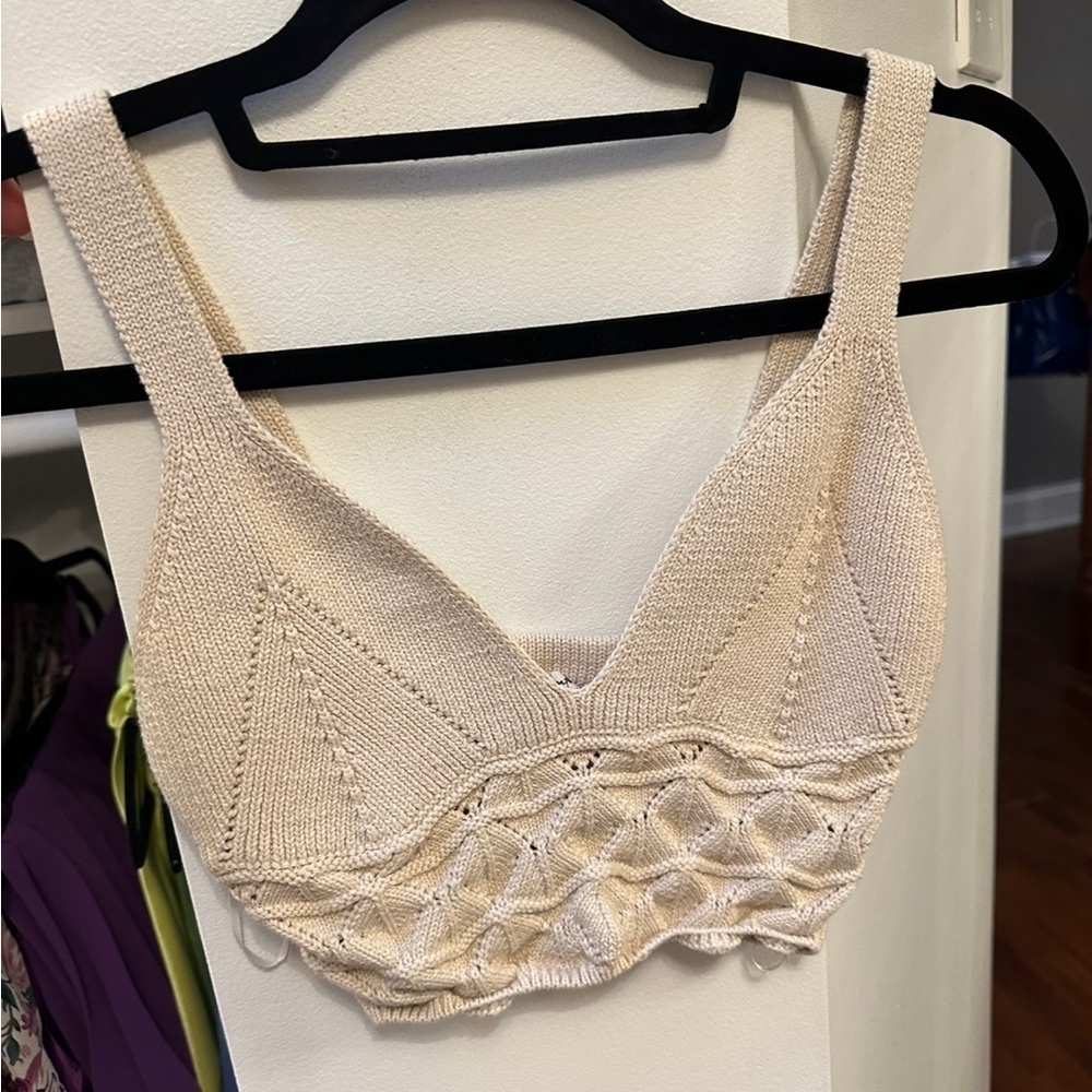 Free People Knitted Crop